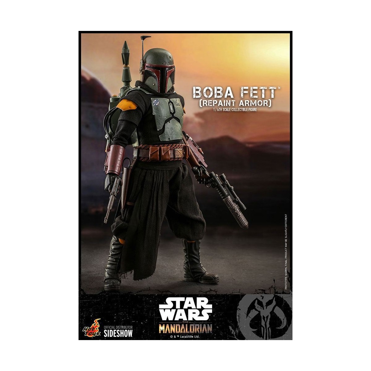 Hot Toys Star Wars The Mandalorian - Boba Fett (Repaint Armor) 1/6 Movie Masterpiece