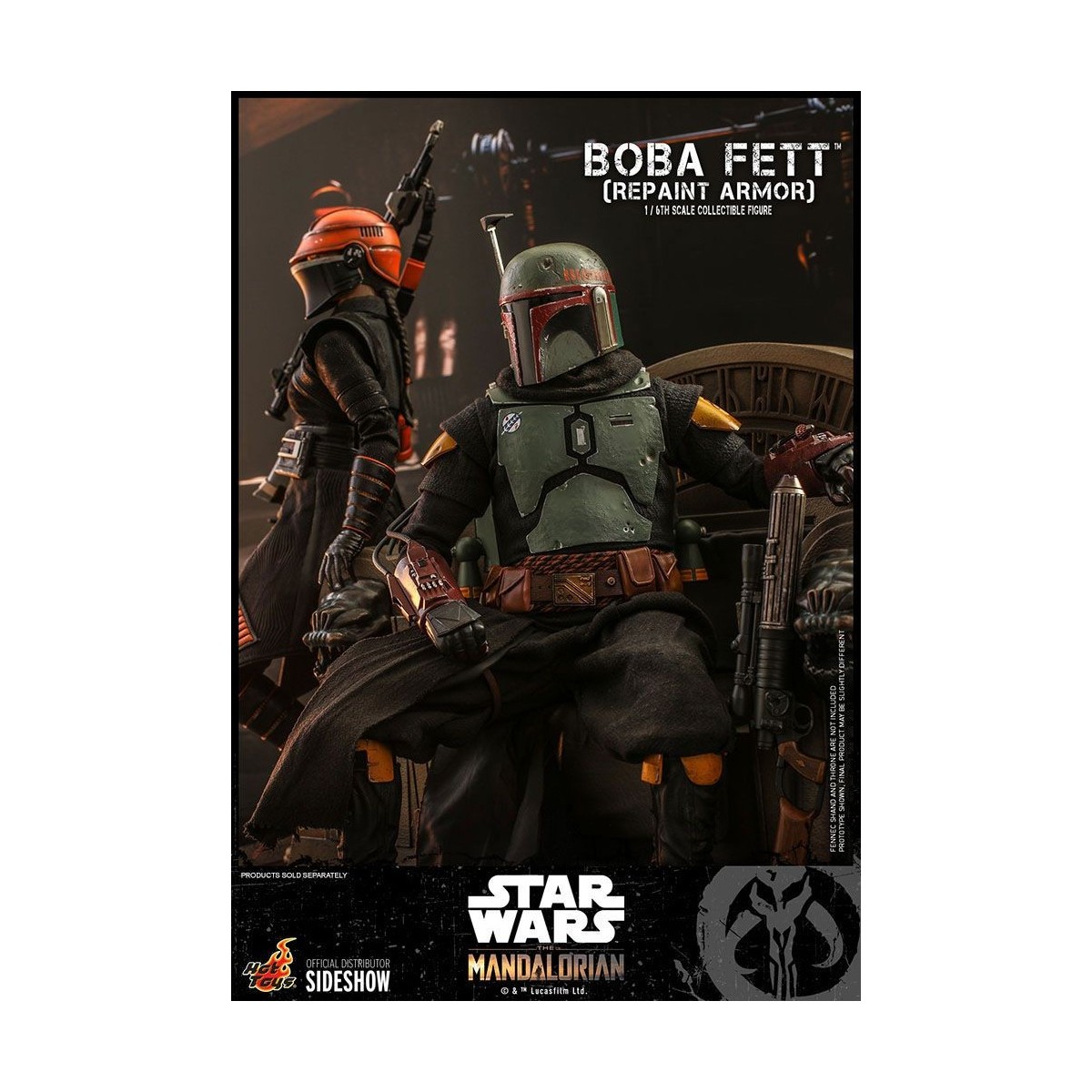 Hot Toys Star Wars The Mandalorian - Boba Fett (Repaint Armor) 1/6 Movie Masterpiece
