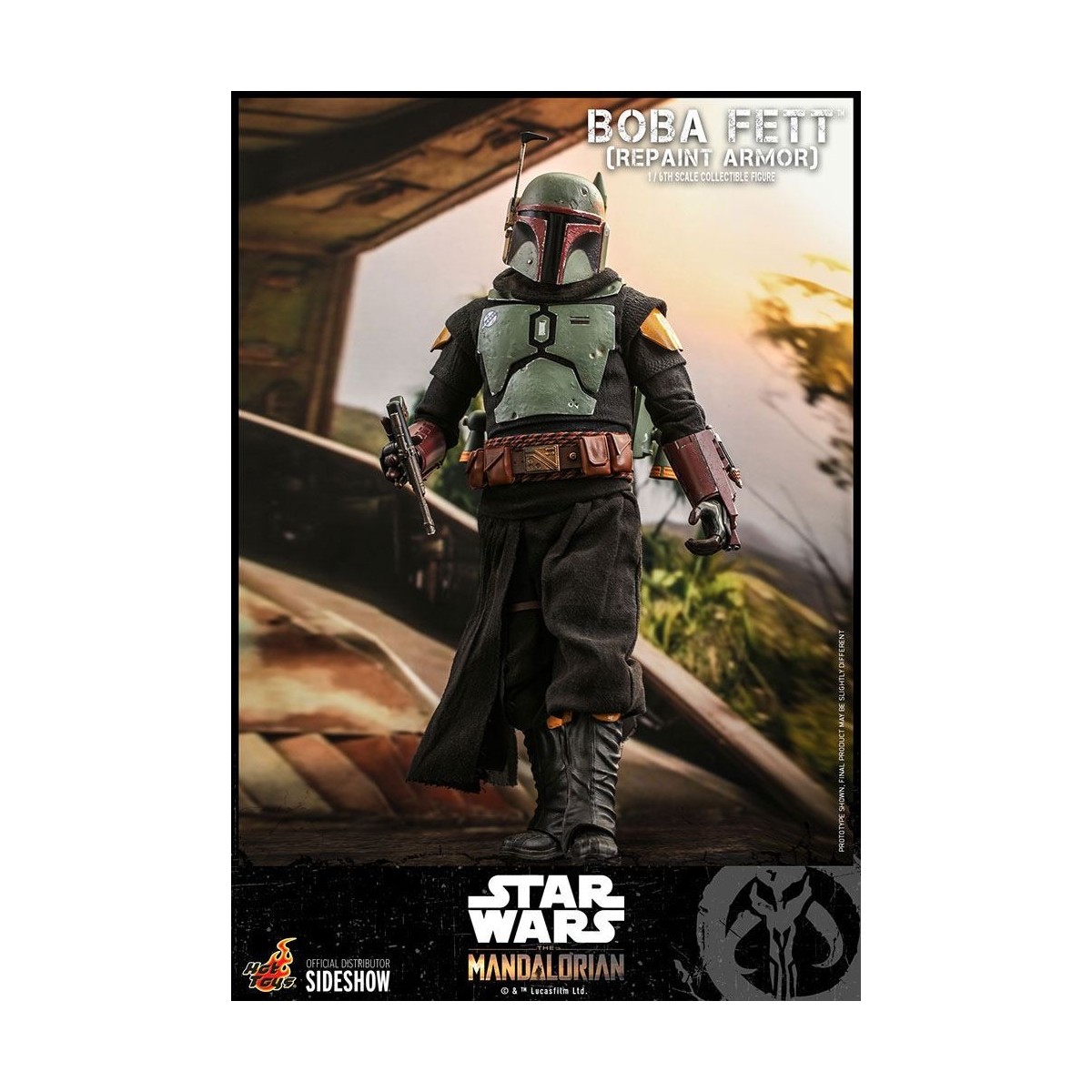 Hot Toys Star Wars The Mandalorian - Boba Fett (Repaint Armor) 1/6 Movie Masterpiece
