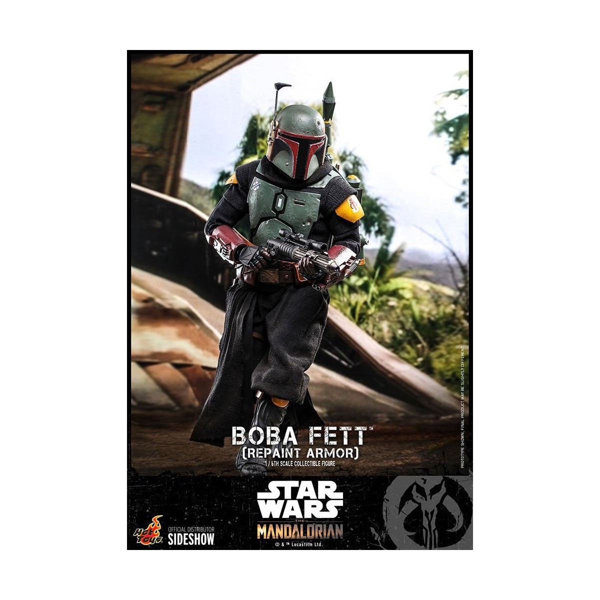 Hot Toys Star Wars The Mandalorian - Boba Fett (Repaint Armor) 1/6 Movie Masterpiece