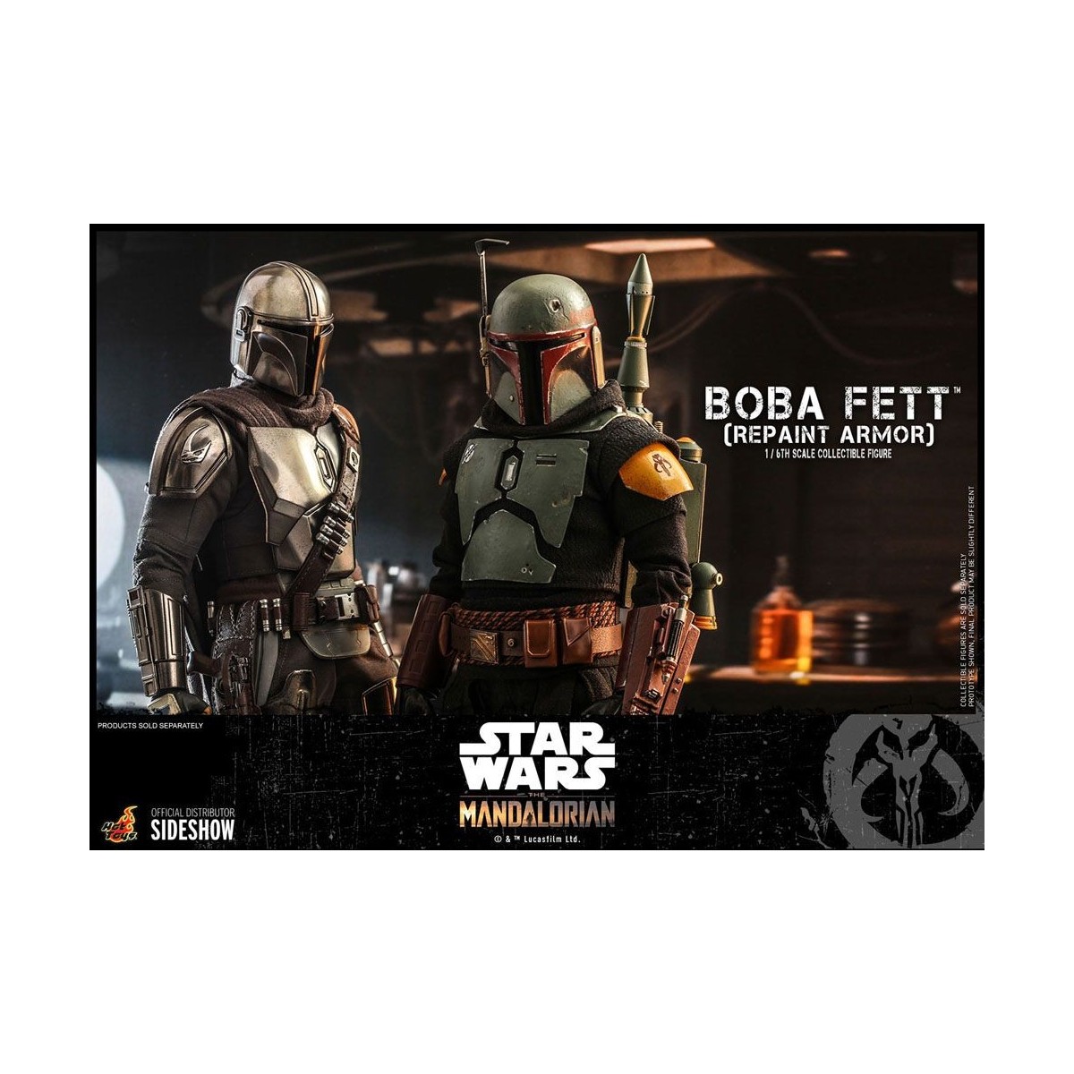 Hot Toys Star Wars The Mandalorian - Boba Fett (Repaint Armor) 1/6 Movie Masterpiece
