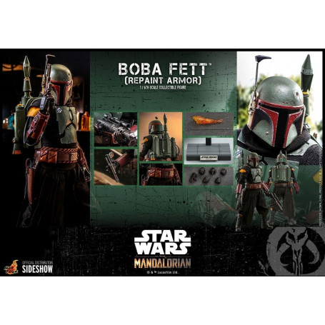 Hot Toys Star Wars The Mandalorian - Boba Fett (Repaint Armor) 1/6 Movie Masterpiece