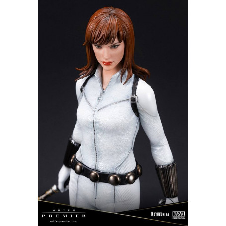 Kotobukiya Marvel Universe - Black Widow White Costume Limited Edition - ARTFX Premier 1/10
