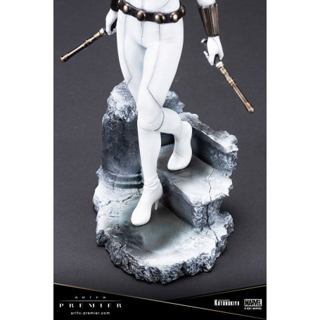 Kotobukiya Marvel Universe - Black Widow White Costume Limited Edition - ARTFX Premier 1/10