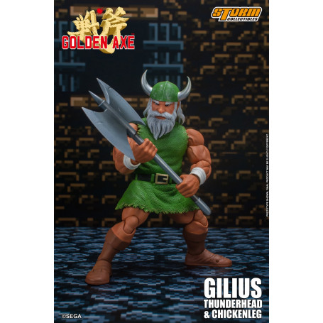 Storm Collectibles - Golden Axe - Gilius Thunderhead & Chickenleg