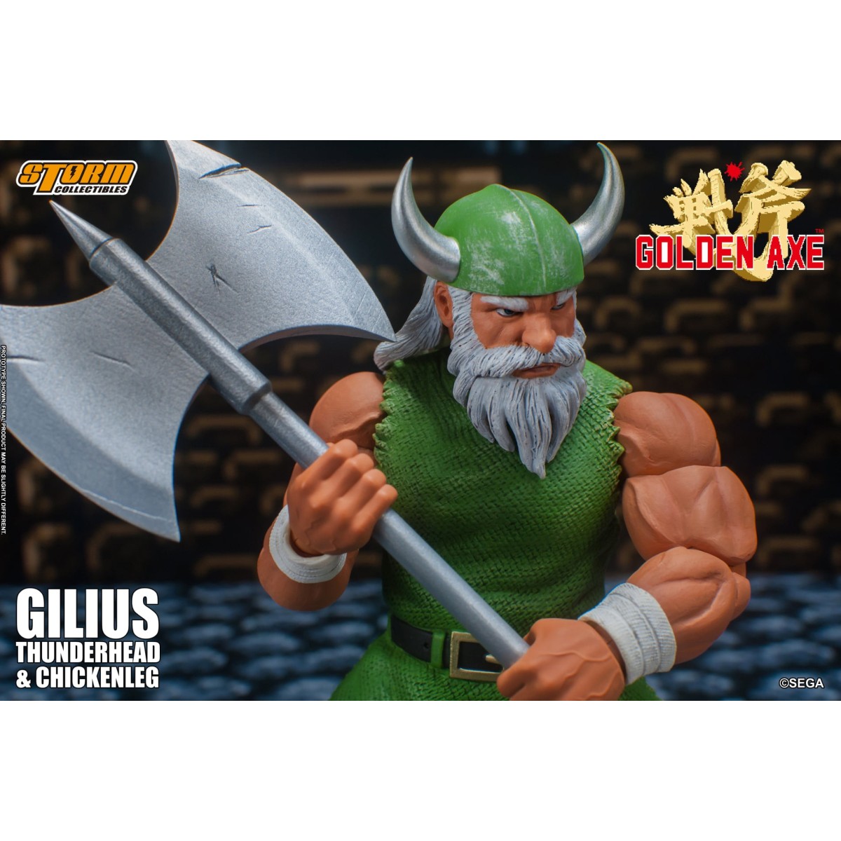 Storm Collectibles - Golden Axe - Gilius Thunderhead & Chickenleg