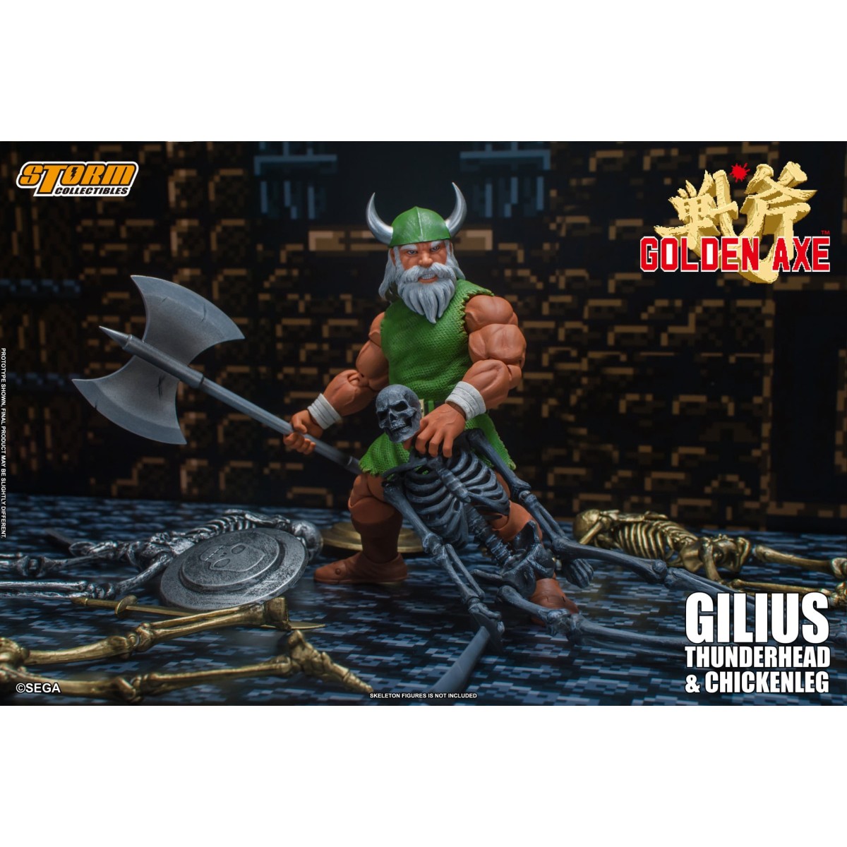 Storm Collectibles - Golden Axe - Gilius Thunderhead & Chickenleg