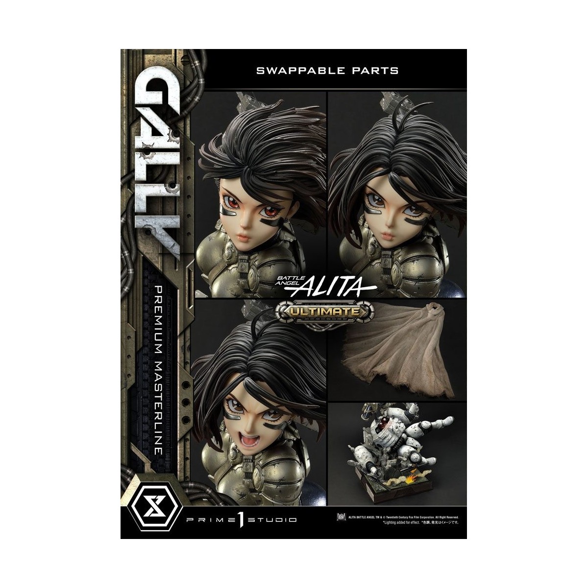 Prime 1 Studio - Gally Ultimate Version - Alita: Battle Angel statuette 1/4