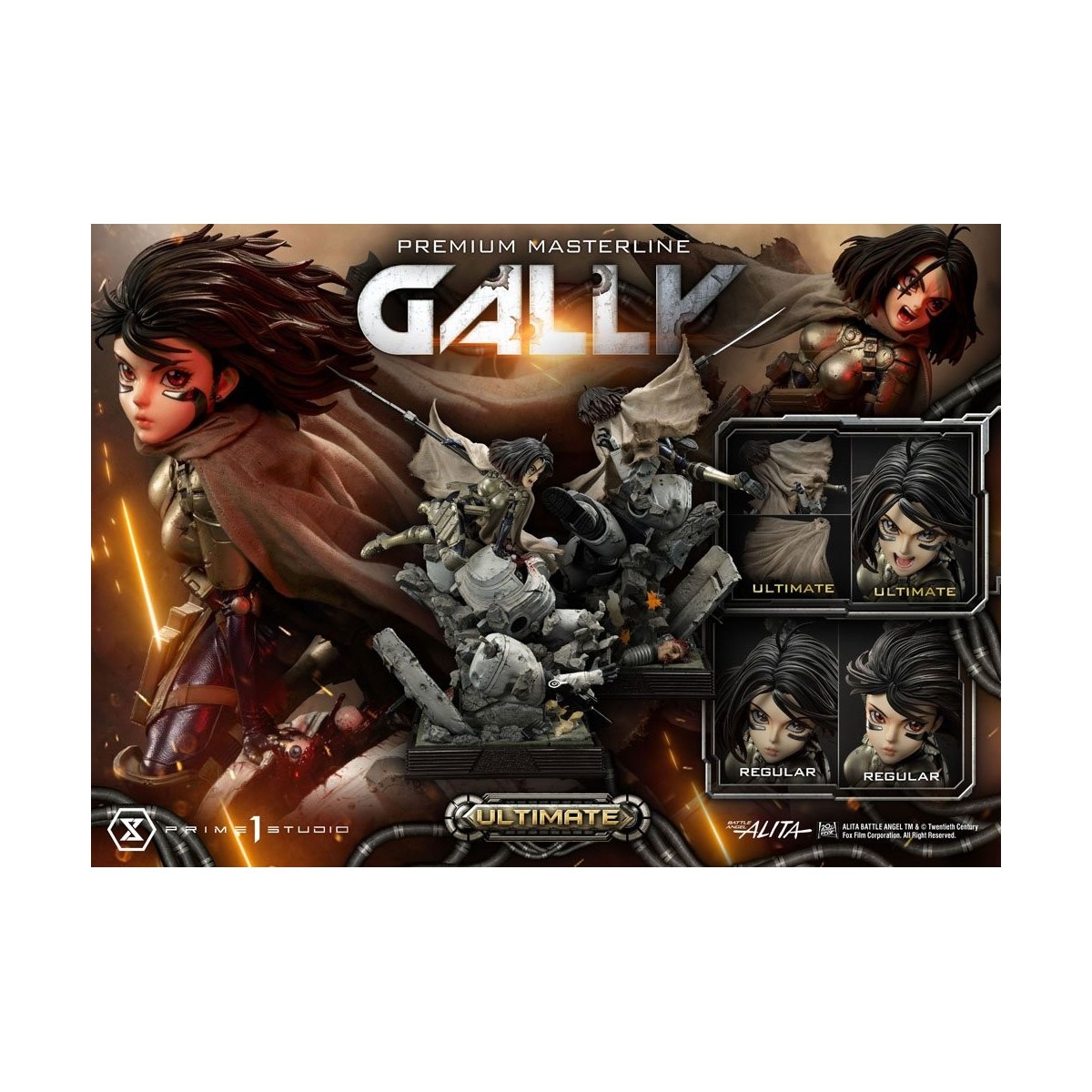 Prime 1 Studio - Gally Ultimate Version - Alita: Battle Angel statuette 1/4