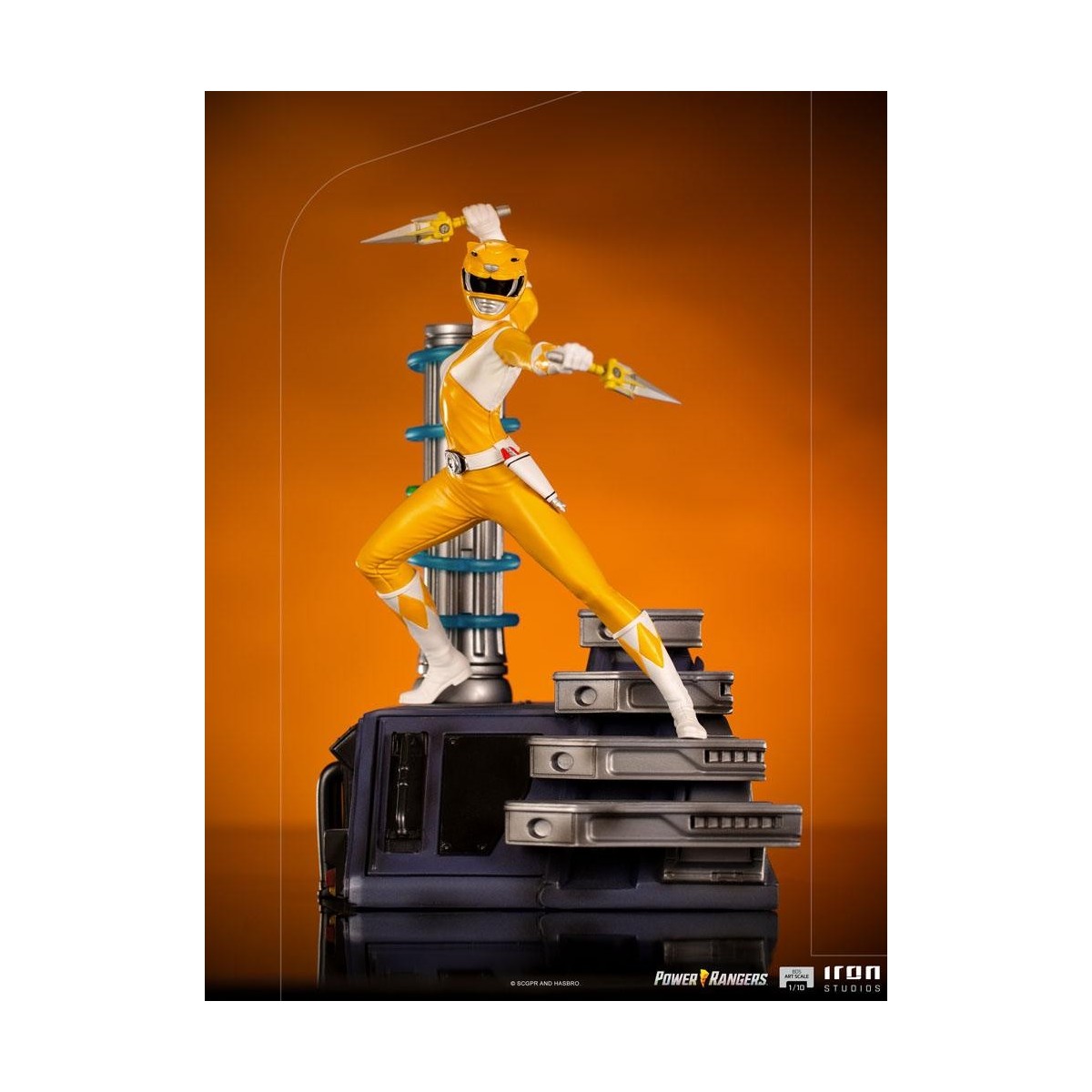 Iron Studios - Yellow Ranger - Power Rangers BDSArt Scale 1/10