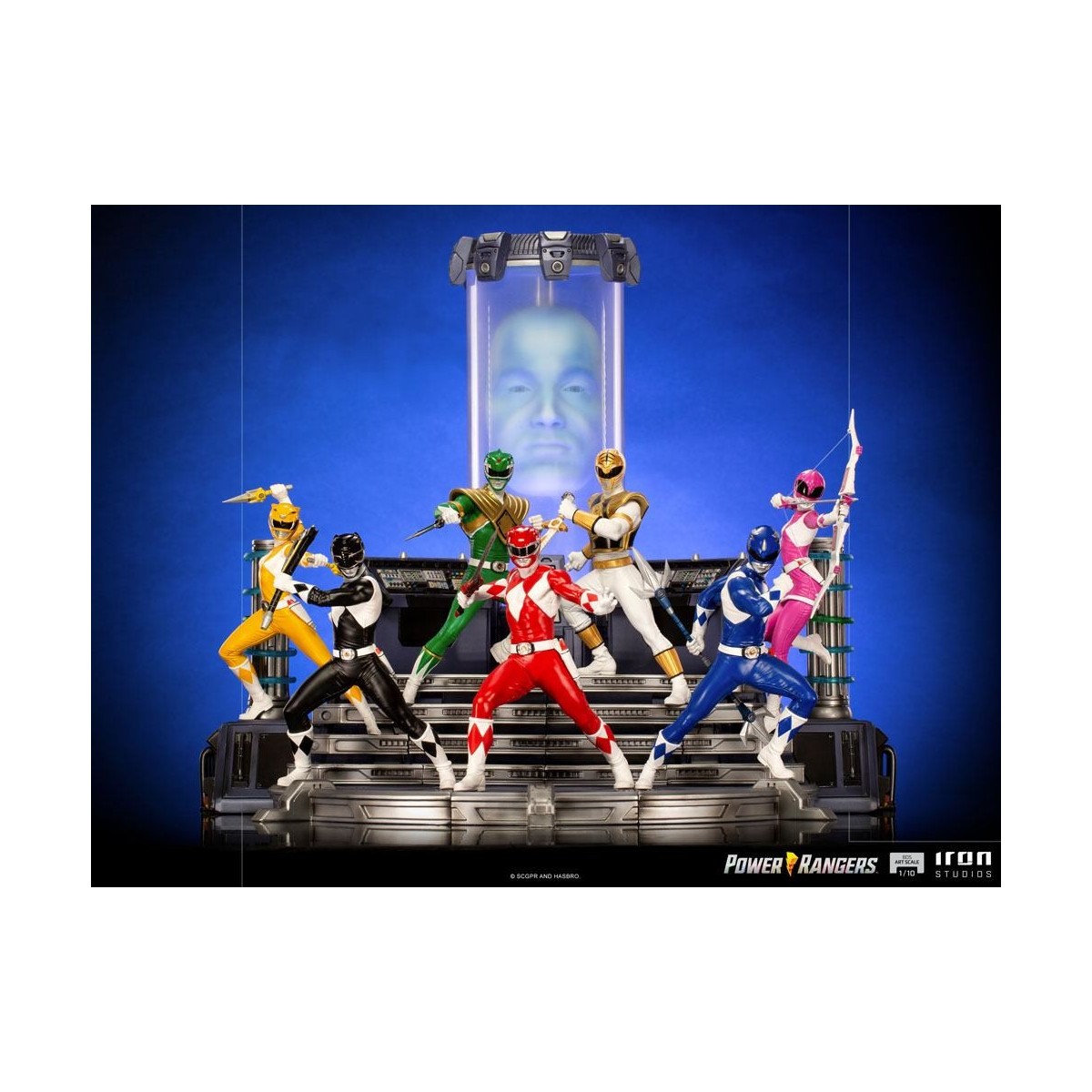 Iron Studios - Yellow Ranger - Power Rangers BDSArt Scale 1/10