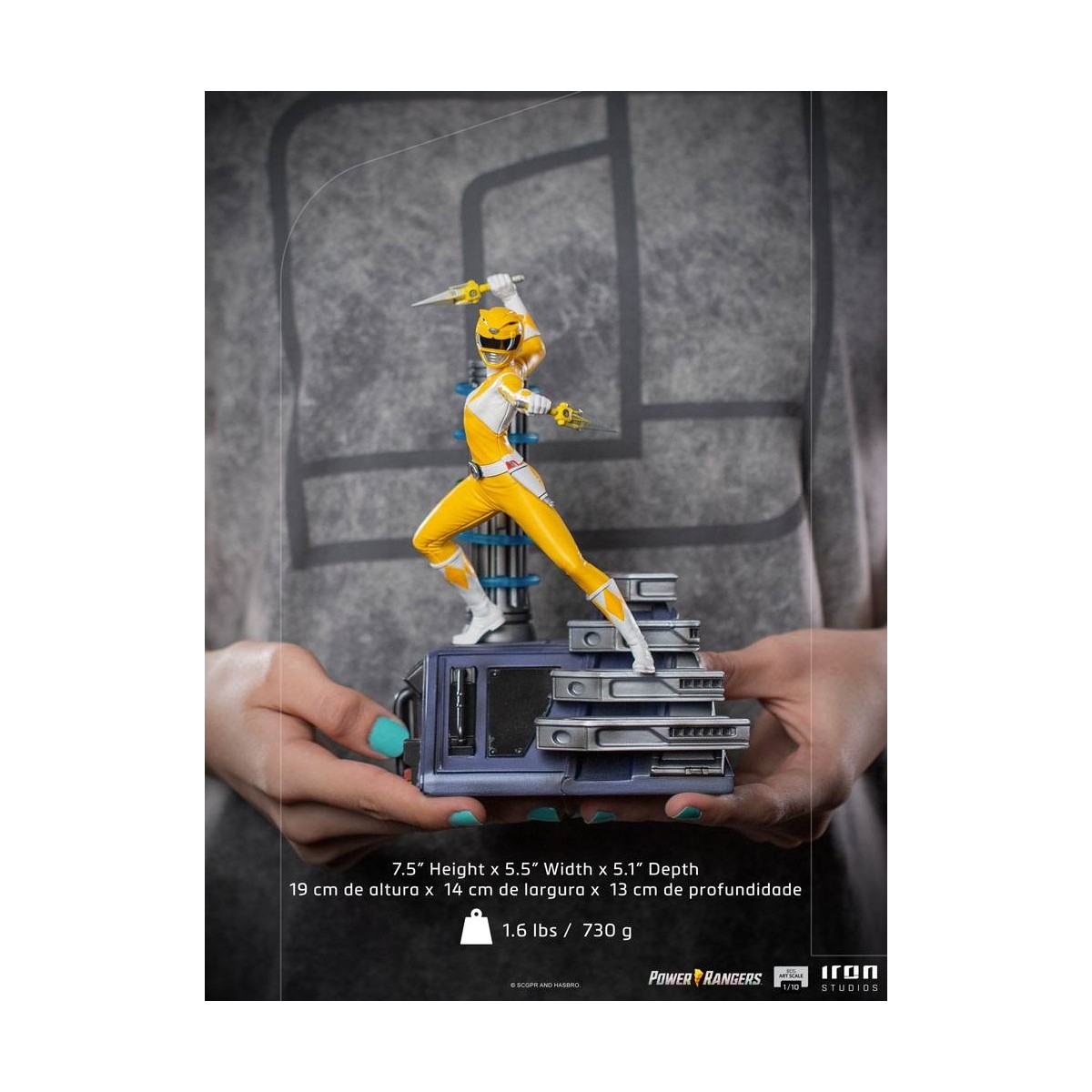 Iron Studios - Yellow Ranger - Power Rangers BDSArt Scale 1/10