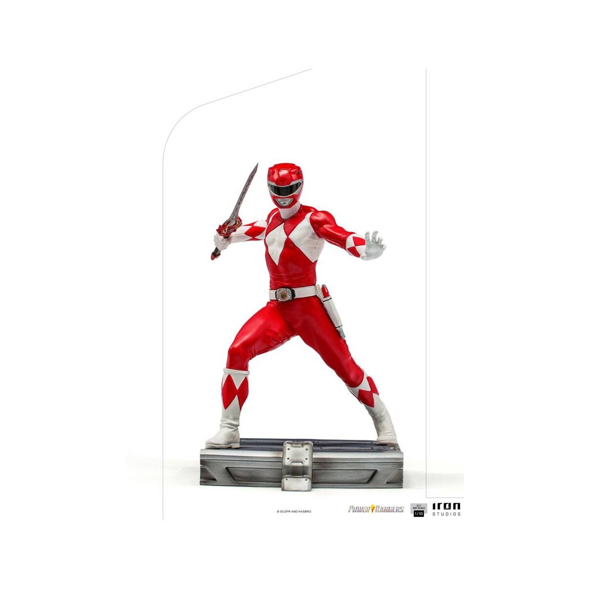 Iron Studios - Red Ranger - Power Rangers BDSArt Scale 1/10