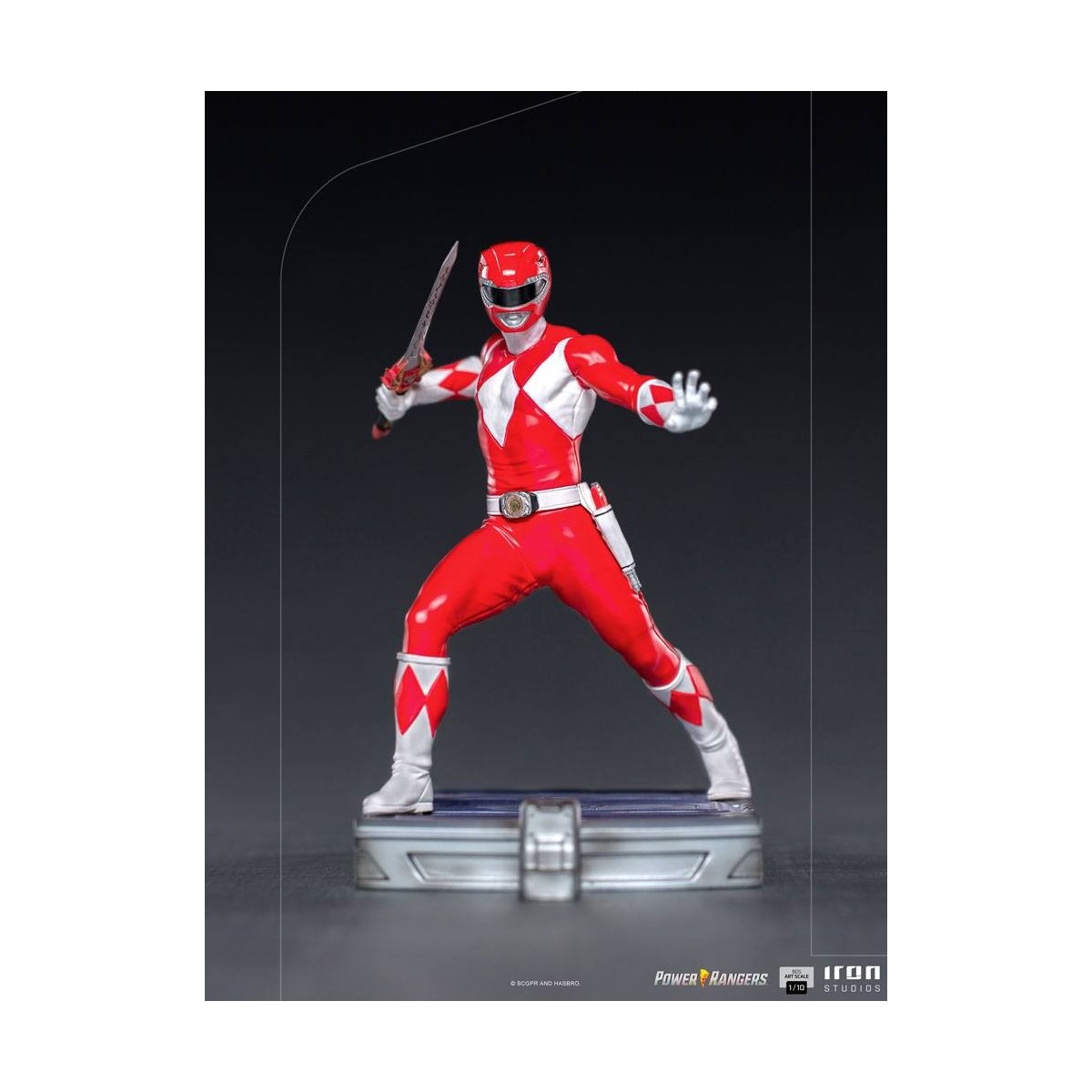 Iron Studios - Red Ranger - Power Rangers BDSArt Scale 1/10