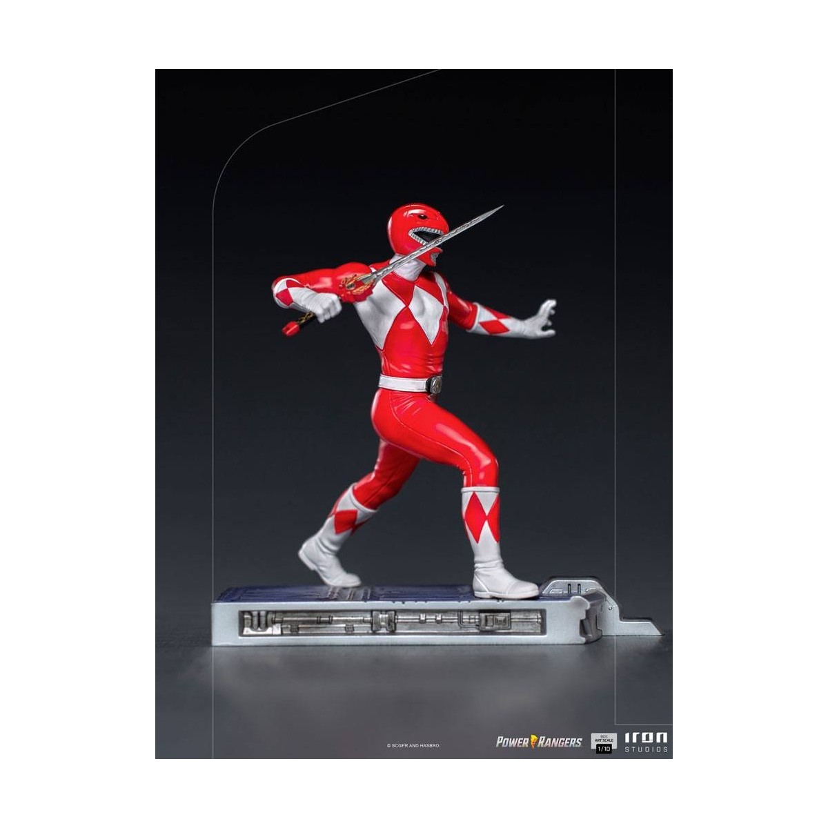 Iron Studios - Red Ranger - Power Rangers BDSArt Scale 1/10