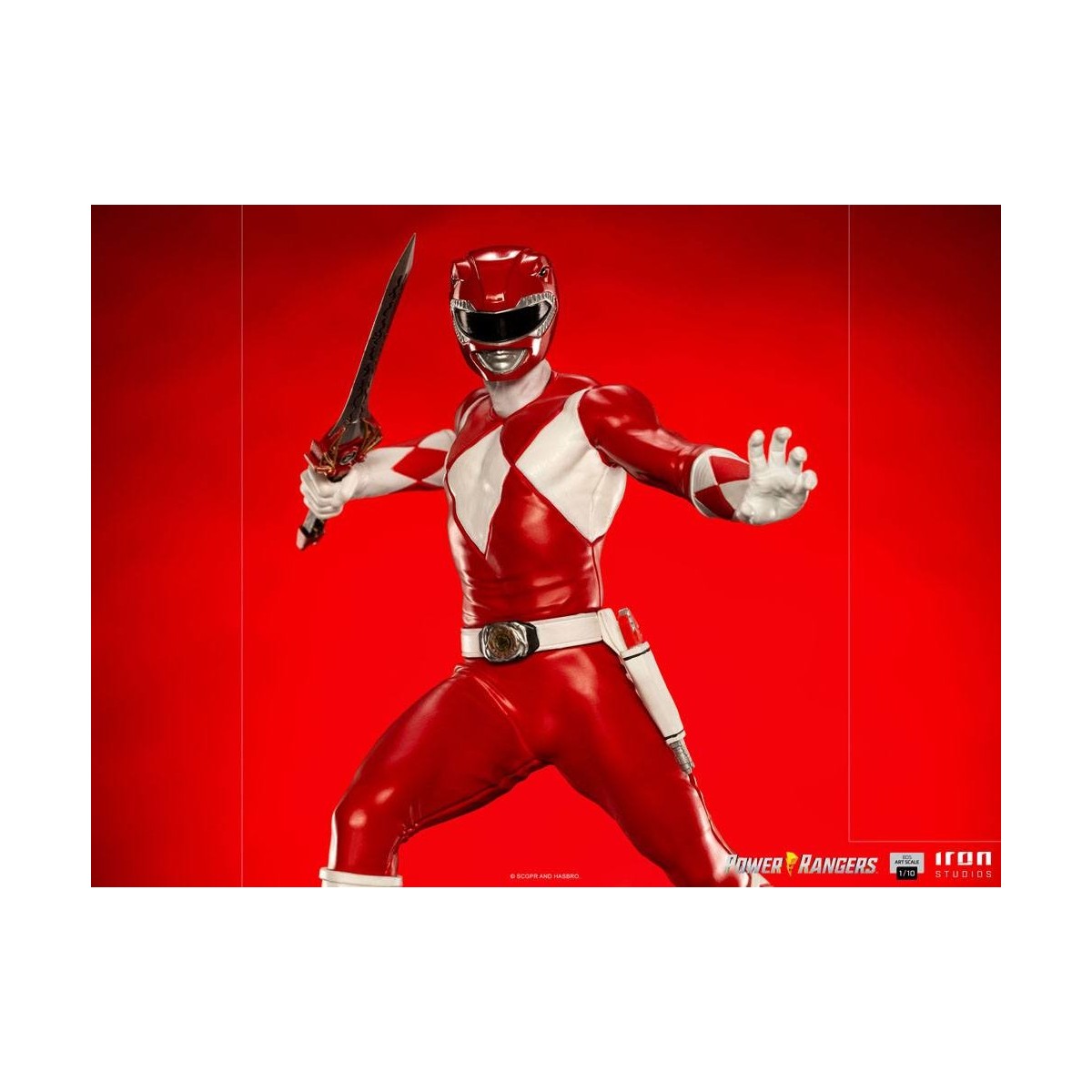 Iron Studios - Red Ranger - Power Rangers BDSArt Scale 1/10