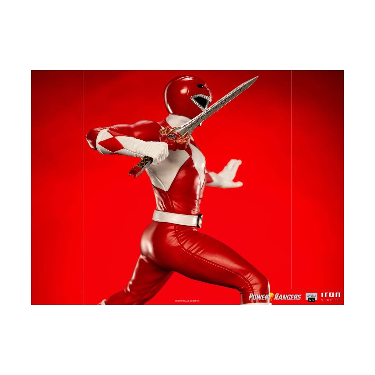 Iron Studios - Red Ranger - Power Rangers BDSArt Scale 1/10