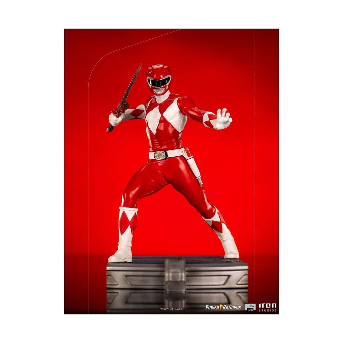 Iron Studios - Red Ranger - Power Rangers BDSArt Scale 1/10
