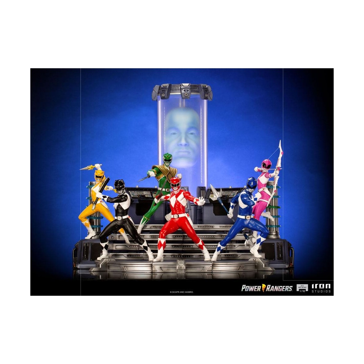 Iron Studios - Red Ranger - Power Rangers BDSArt Scale 1/10
