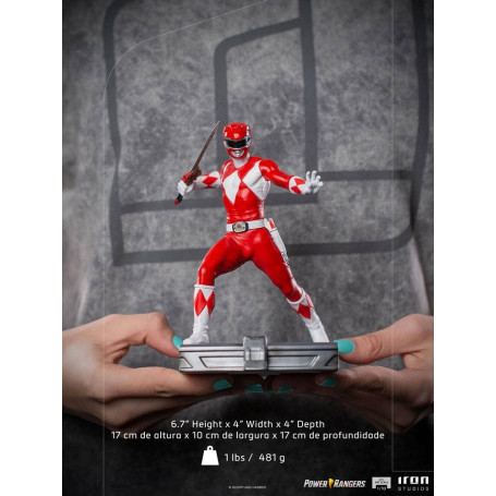 Iron Studios - Red Ranger - Power Rangers BDSArt Scale 1/10