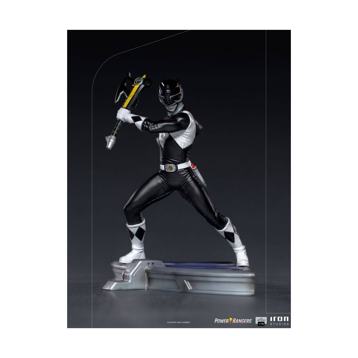 Iron Studios - Black Ranger - Power Rangers BDSArt Scale 1/10