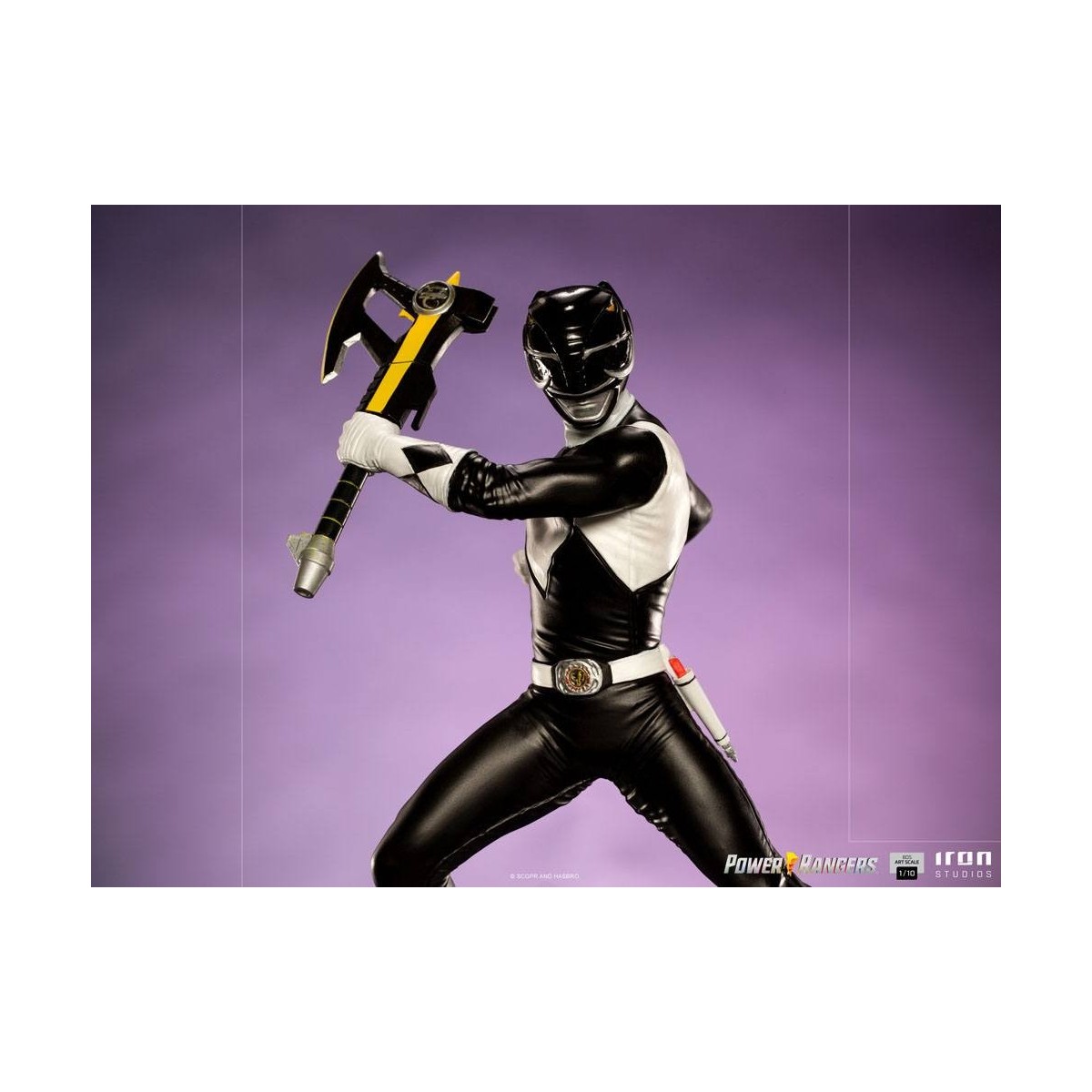 Iron Studios - Black Ranger - Power Rangers BDSArt Scale 1/10