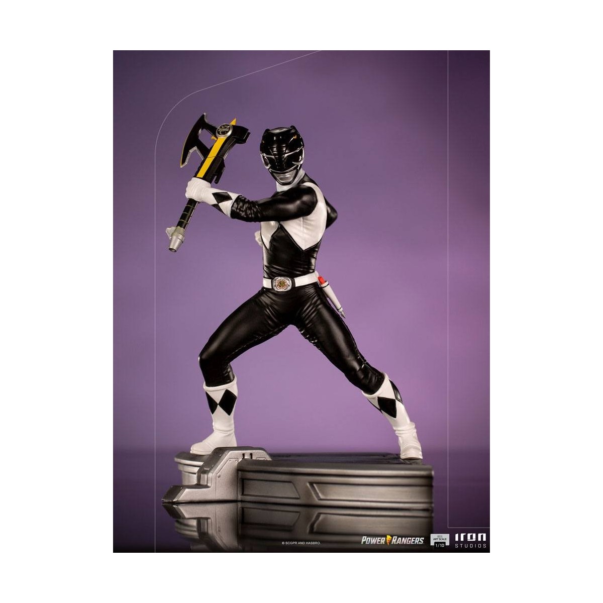 Iron Studios - Black Ranger - Power Rangers BDSArt Scale 1/10