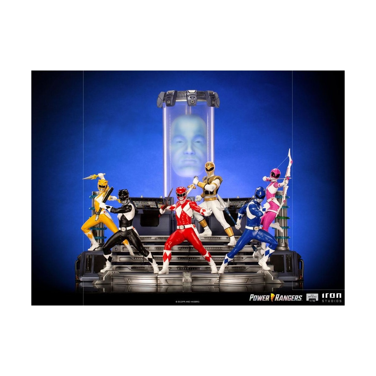 Iron Studios - Blue Ranger - Power Rangers BDSArt Scale 1/10