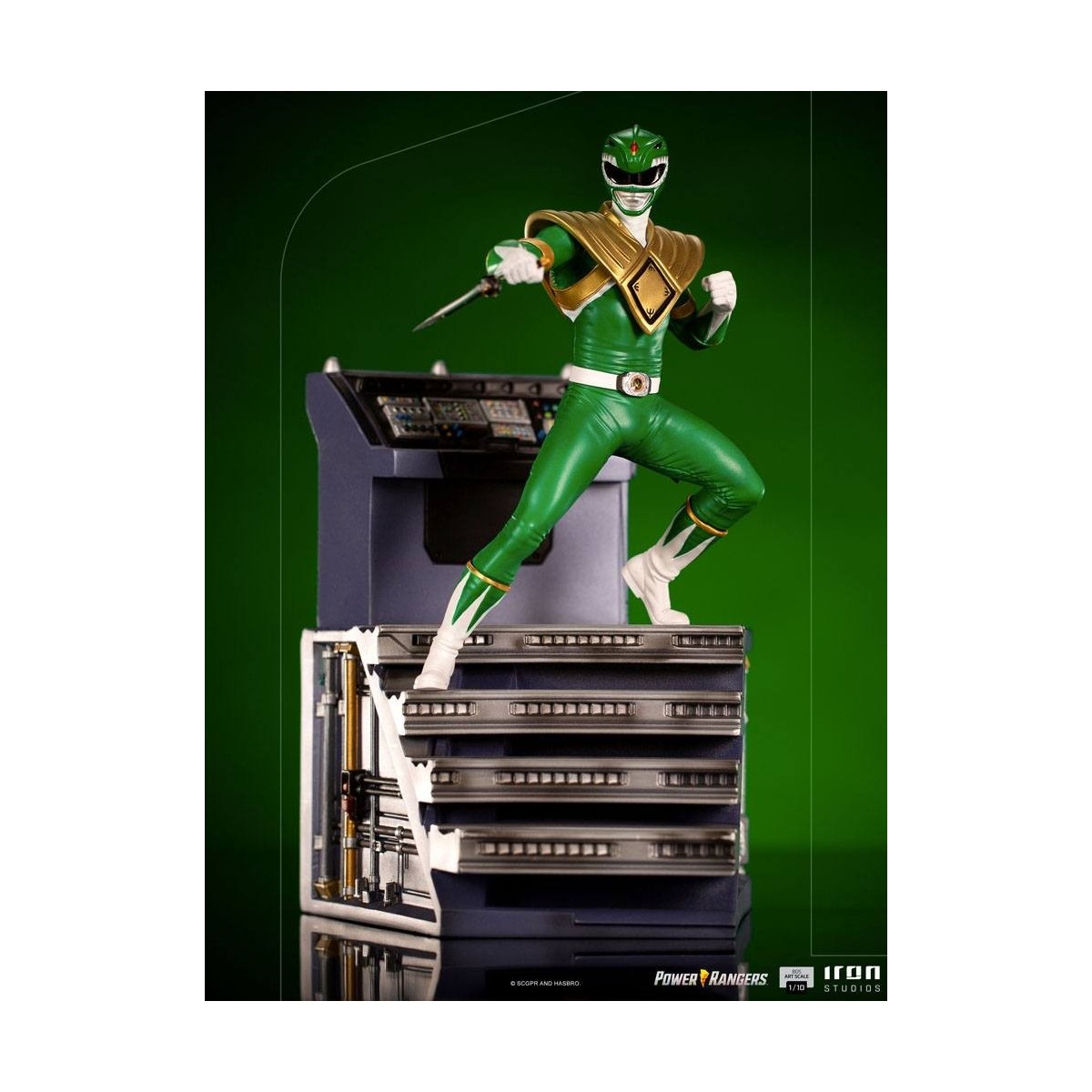 Iron Studios - Green Ranger - Power Rangers BDSArt Scale 1/10