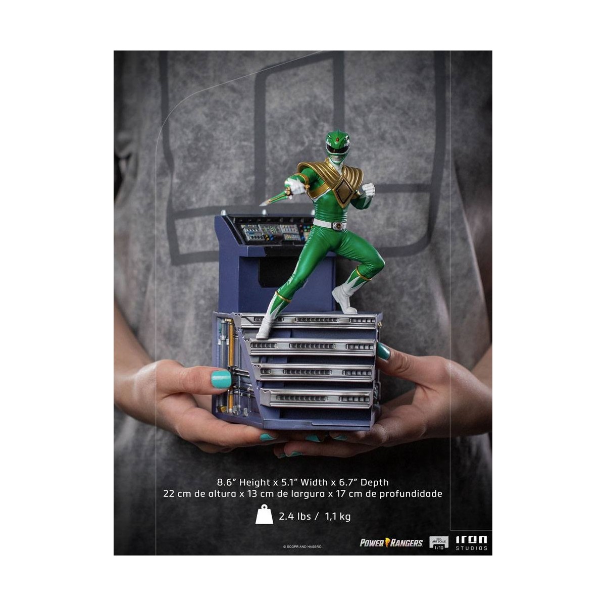 Iron Studios - Green Ranger - Power Rangers BDSArt Scale 1/10