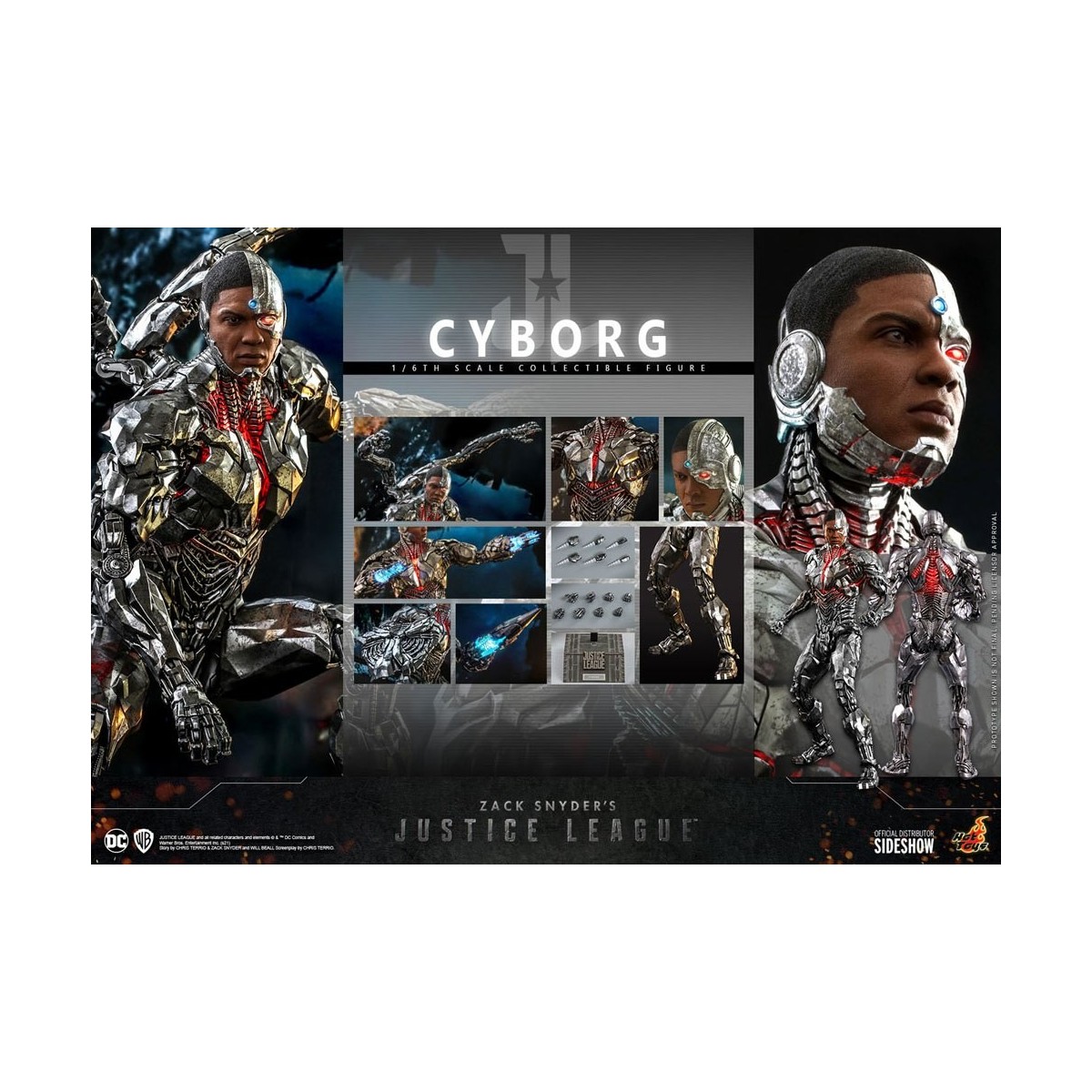 Hot Toys - Zack Snyder's Justice League - CYBORG
