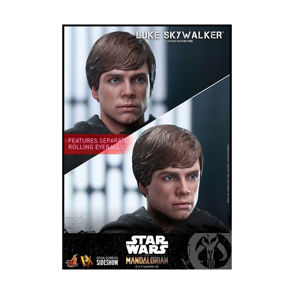 Hot Toys Star Wars The Mandalorian - Luke Skywalker 1/6 Movie Masterpiece