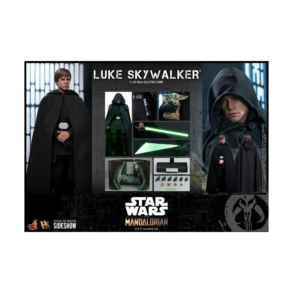 Hot Toys Star Wars The Mandalorian - Luke Skywalker 1/6 Movie Masterpiece