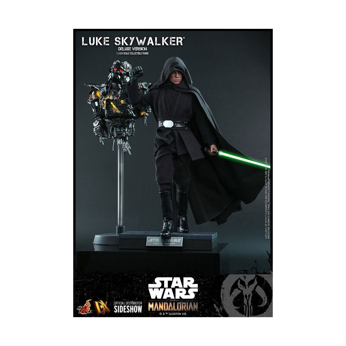 Hot Toys Star Wars The Mandalorian - Luke Skywalker Deluxe Version 1/6 Movie Masterpiece