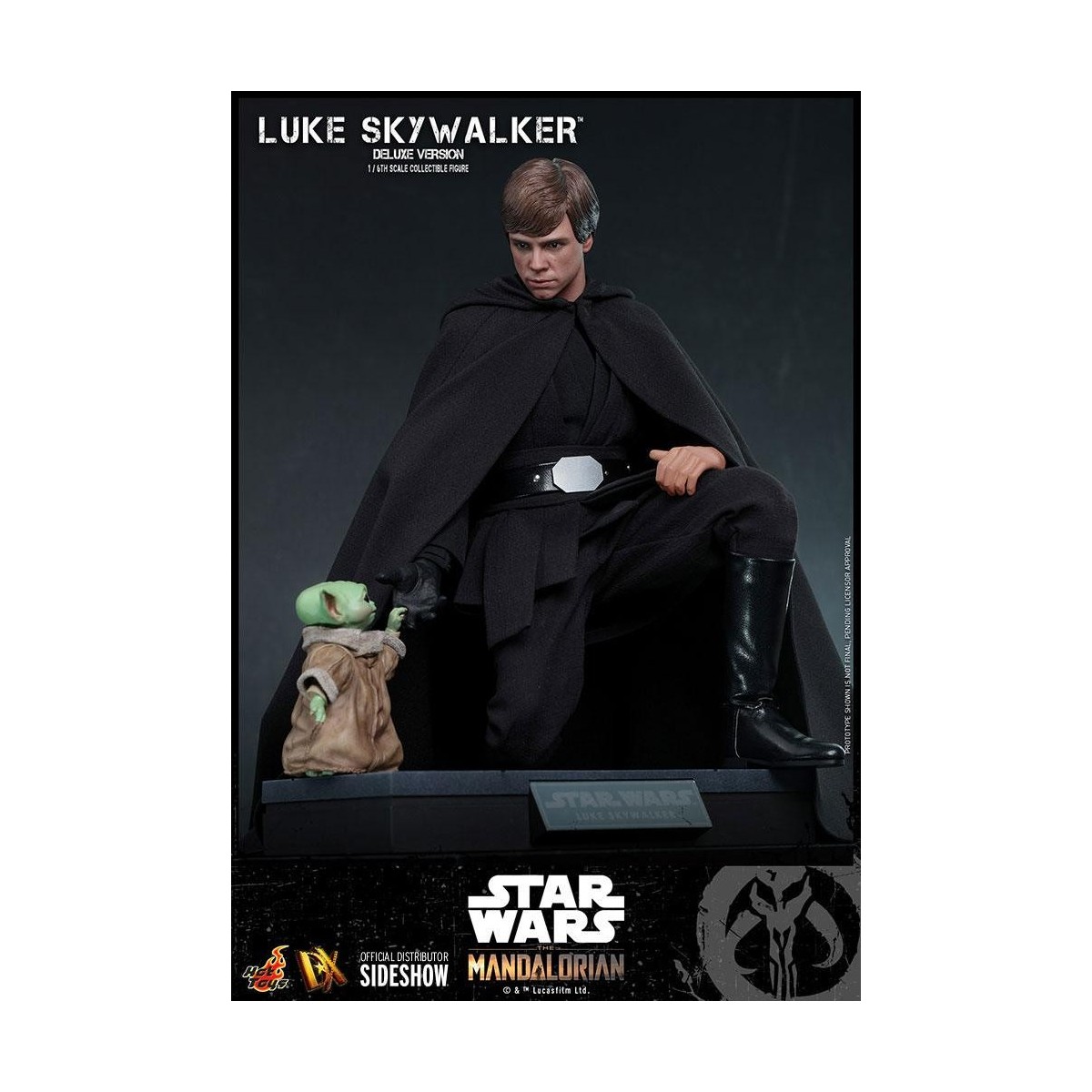 Hot Toys Star Wars The Mandalorian - Luke Skywalker Deluxe Version 1/6 Movie Masterpiece