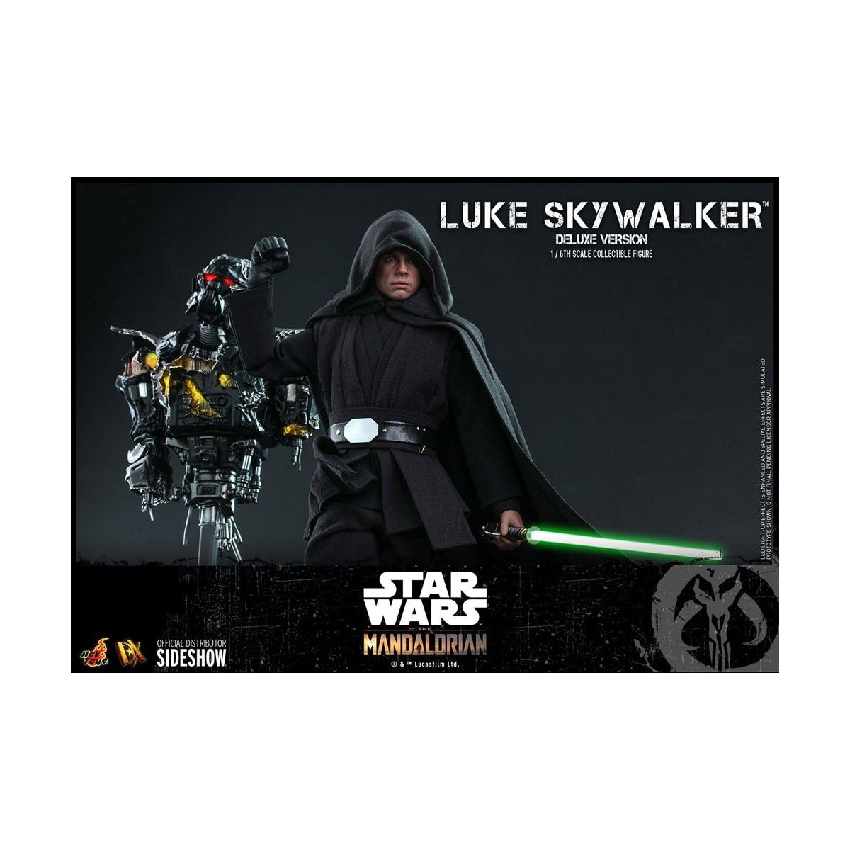 Hot Toys Star Wars The Mandalorian - Luke Skywalker Deluxe Version 1/6 Movie Masterpiece