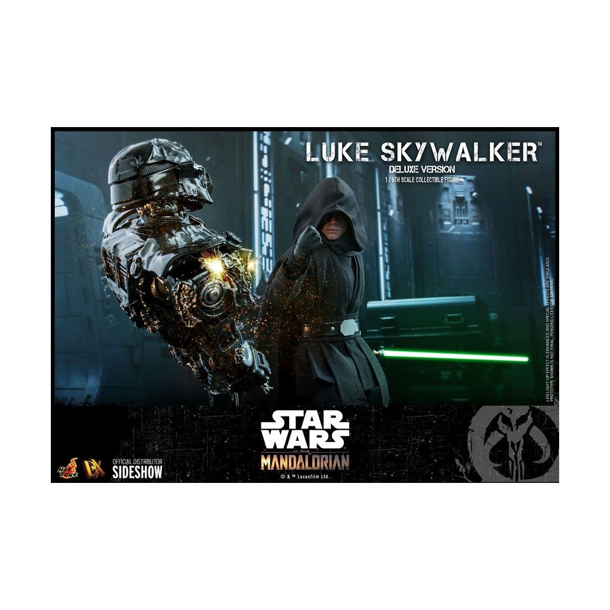 Hot Toys Star Wars The Mandalorian - Luke Skywalker Deluxe Version 1/6 Movie Masterpiece