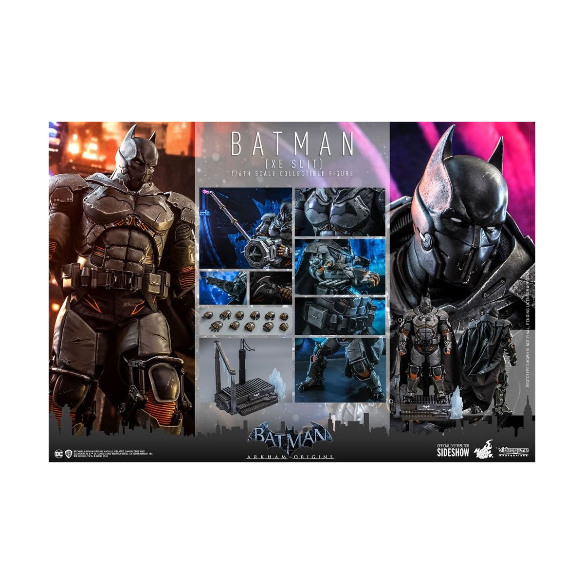 Hot Toys Batman: Arkham Origins - Batman (XE Suit) Movie Masterpiece 1/6