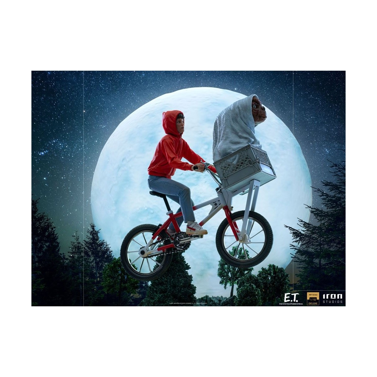 Iron Studios - ET & Elliot - E.T. The Extra-Terrestrial 1/10 BDS Art Scale