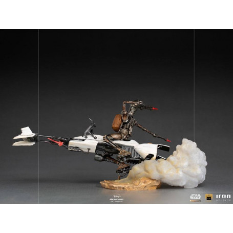 IRON STUDIOS - The Mandalorian - IG-11 and Grogu BDS Art Scale 1/10 - Star Wars