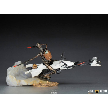 IRON STUDIOS - The Mandalorian - IG-11 and Grogu BDS Art Scale 1/10 - Star Wars