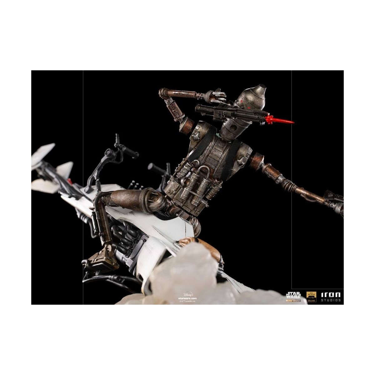 IRON STUDIOS - The Mandalorian - IG-11 and Grogu BDS Art Scale 1/10 - Star Wars