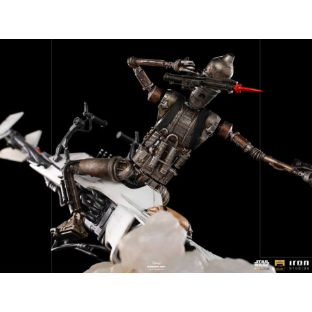 IRON STUDIOS - The Mandalorian - IG-11 and Grogu BDS Art Scale 1/10 - Star Wars