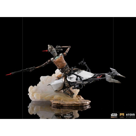 IRON STUDIOS - The Mandalorian - IG-11 and Grogu BDS Art Scale 1/10 - Star Wars