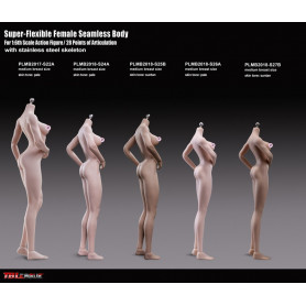 Phicen - TBLeague 1/6 Scale Female Super-Flexible Seamless Body - Medium Tan Body