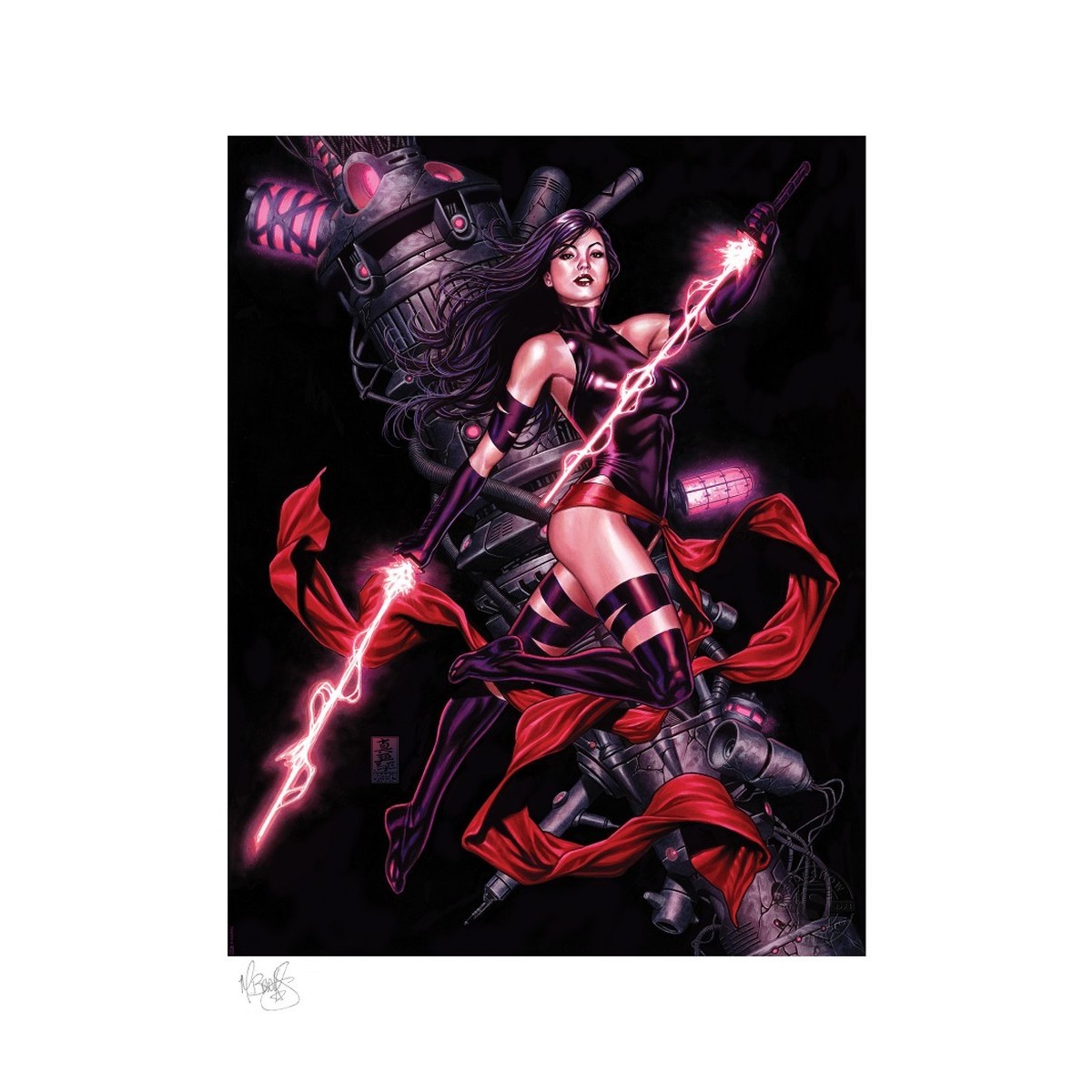 Marvel print - Art Print X-Men - Psylocke by Mark Brooks - 46 x 61 cm - unframed