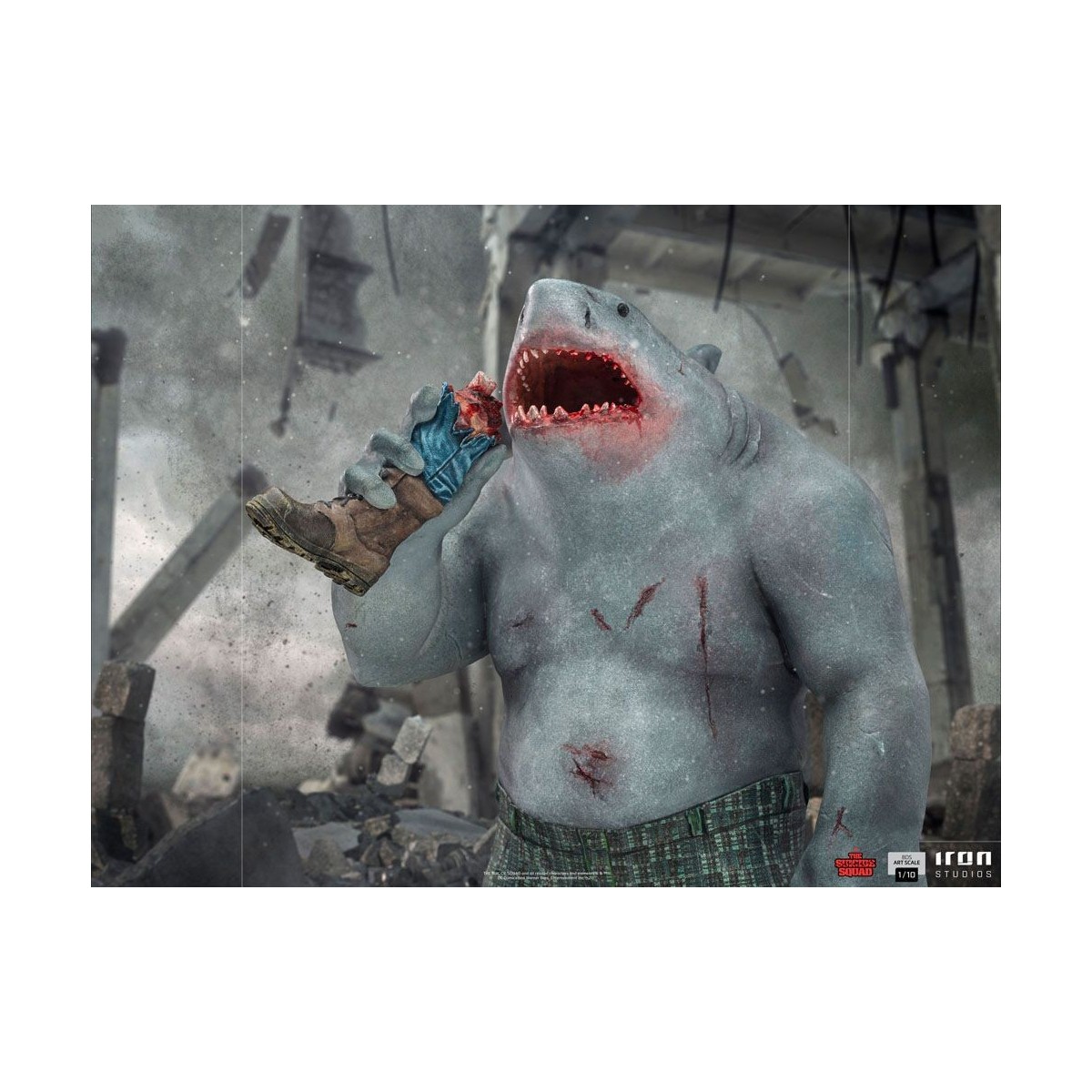 Iron Studios - King Shark - Suicide Squad Bds Art Scale 1/10