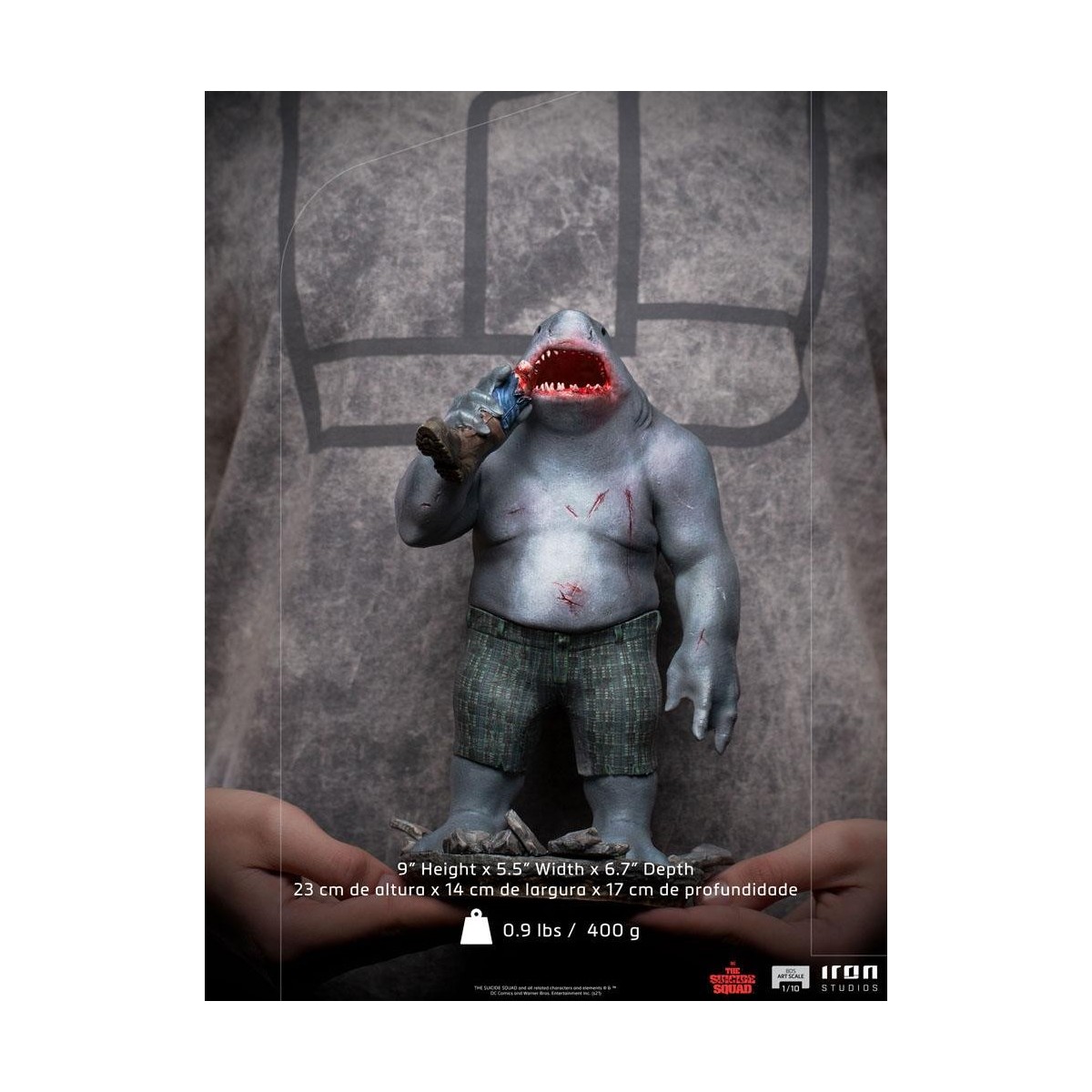 Iron Studios - King Shark - Suicide Squad Bds Art Scale 1/10