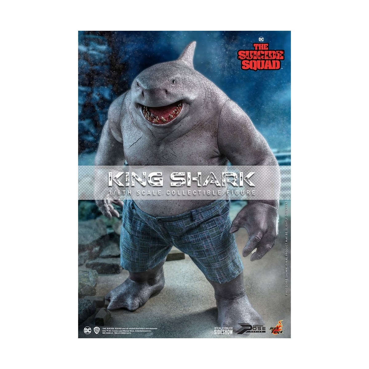 Hot Toys - King Shark Power Pose 1/6 - Suicide Squad
