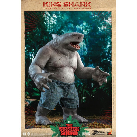 Hot Toys - King Shark Power Pose 1/6 - Suicide Squad